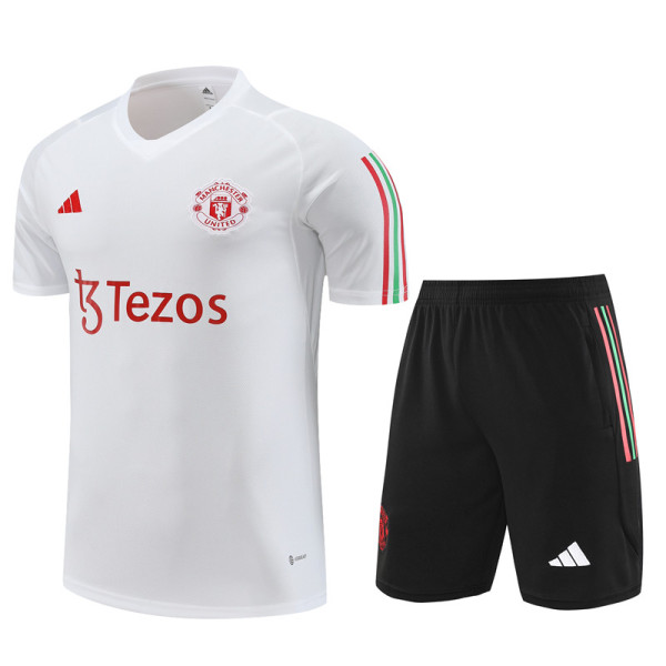 23-24 Manchester United Short Sleeve Training Suit/23-24 曼联短袖训练套装2