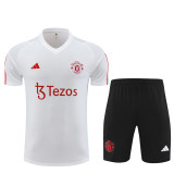 23-24 Manchester United Short Sleeve Training Suit/23-24 曼联短袖训练套装2