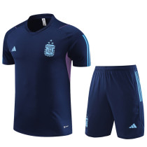 23-24 Argentina Short Sleeve Training Suit/23-24 阿根廷短袖训练服