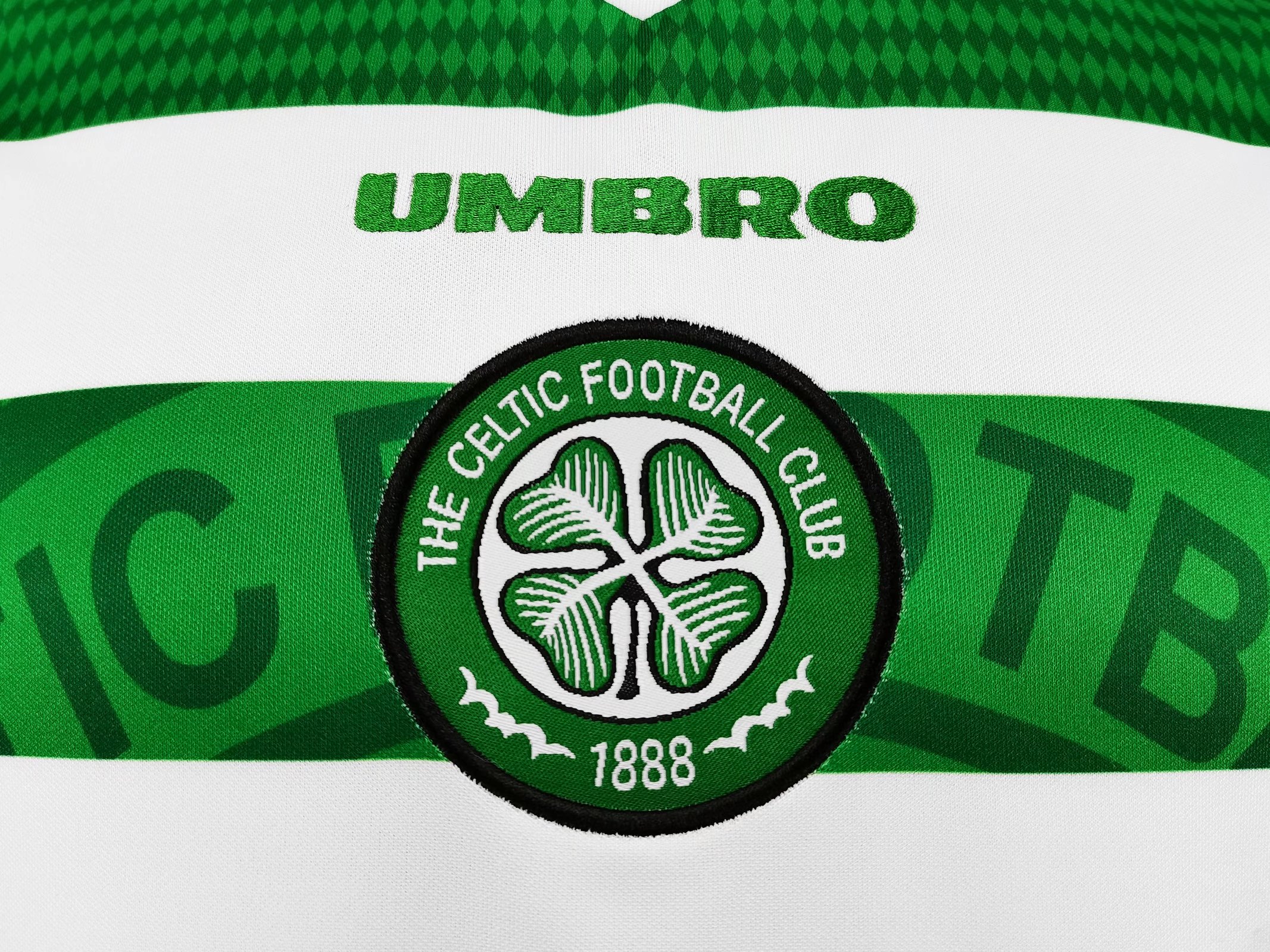 Retro 98/99 Celtic home Soccer Jersey - Kitsociety