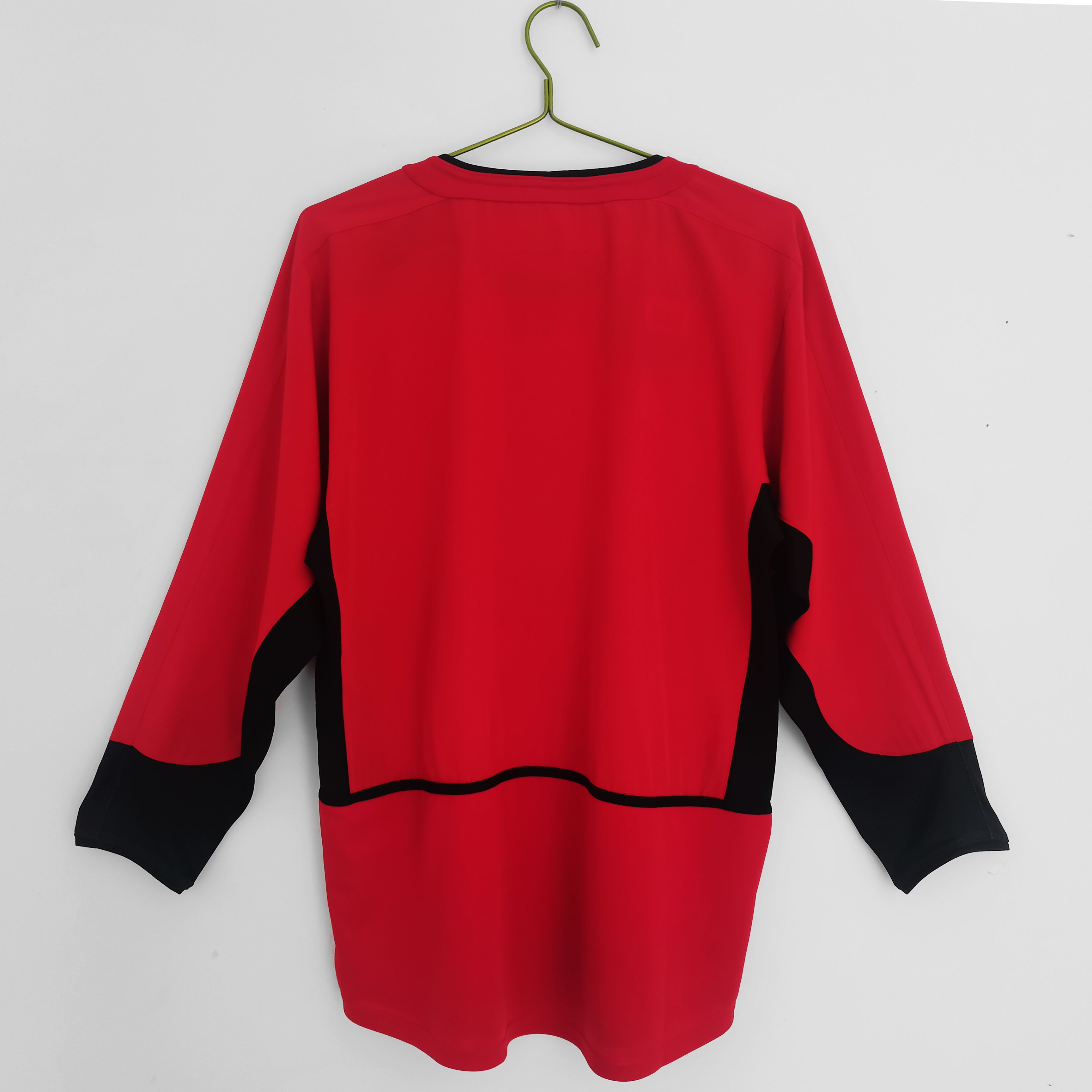 2002-04 Manchester United Home Long Sleeve Retro Jersey 2002-04 Manchester United Home Long Sleeve Retro Jersey