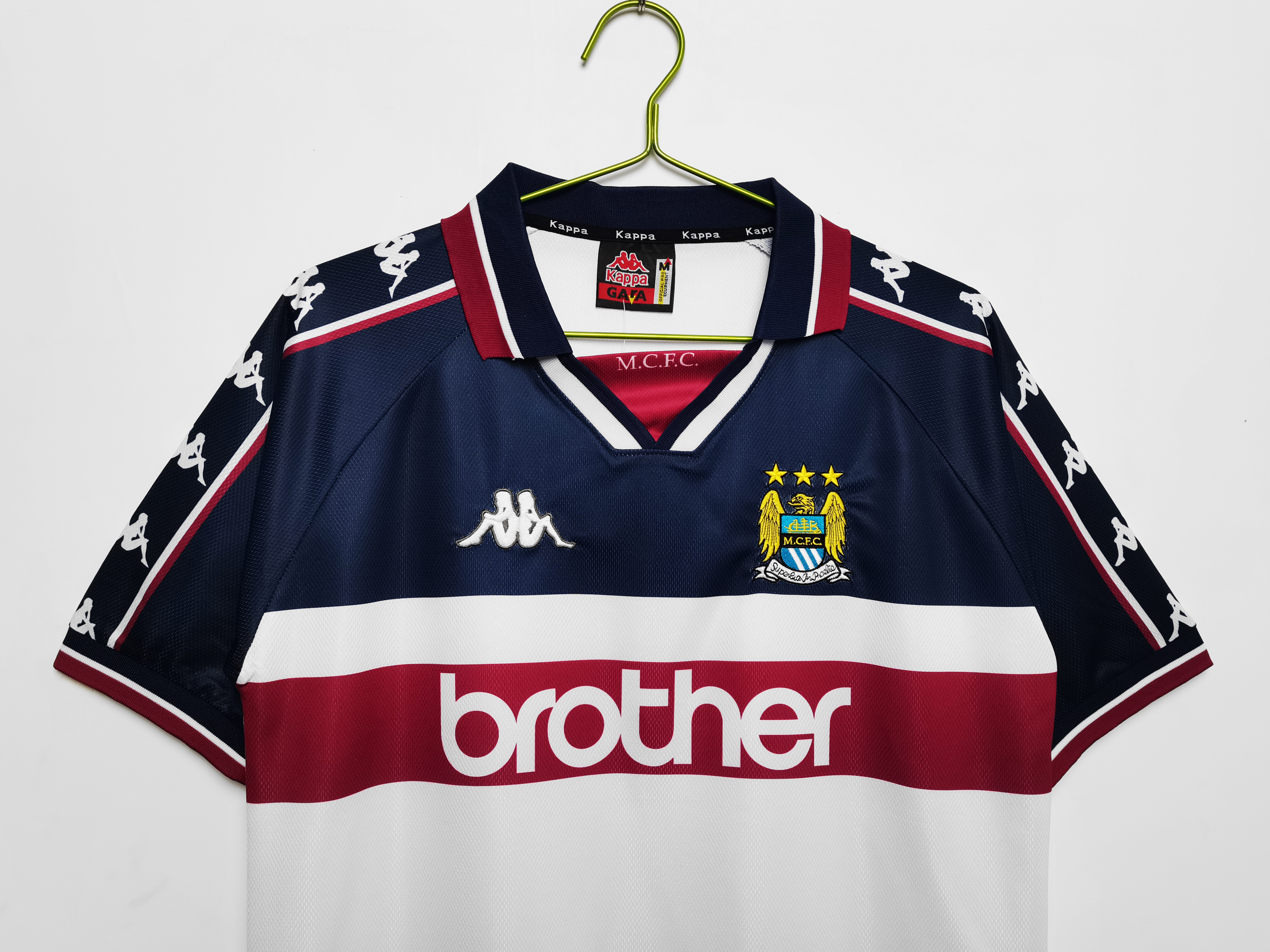 1997-98 Manchester City Away Retro Jersey