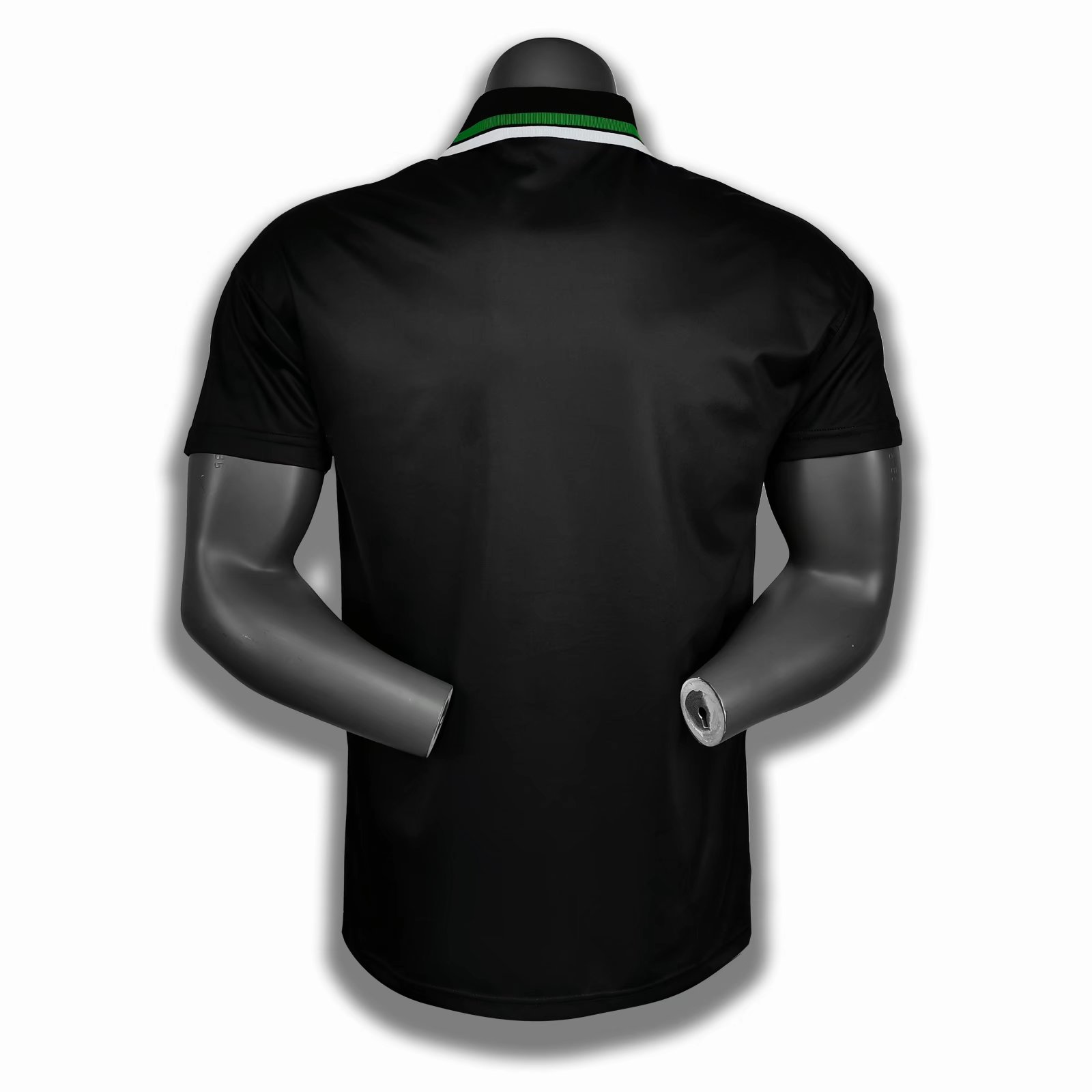 Celtic Retro 2006 Green and Black Striped Away Design | Essential T-Shirt