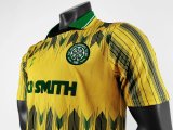 1992-93 Celtic Retro Jersey/92-93 凯尔特人黄色