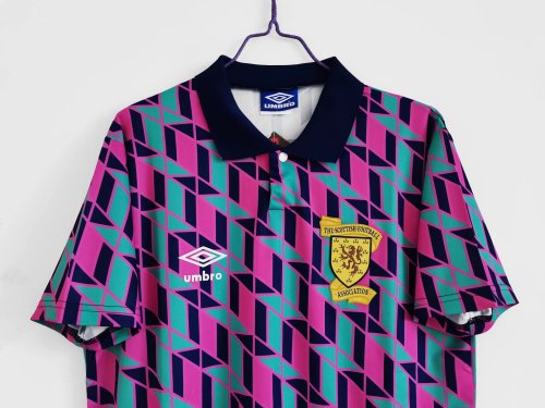1988-89 Scotland Away Retro Jersey/88-89 苏格兰客场
