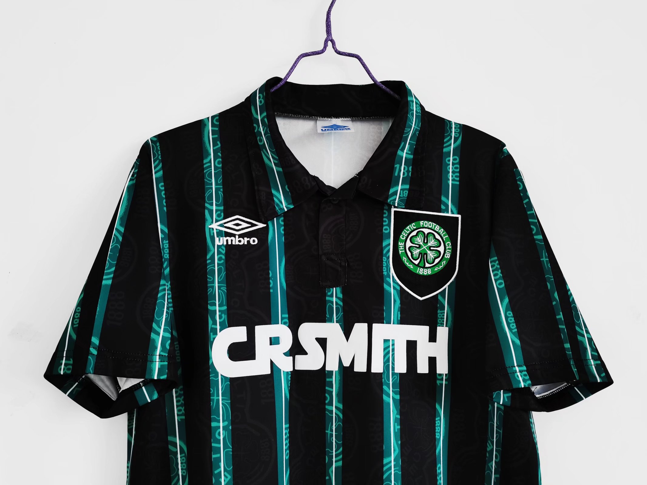 Celtic 1987/88 Home Long Sleeves Retro Jersey - Soccer Jerseys, Shirts &  Shorts