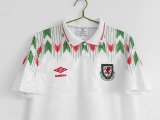 1990-92 Wales Away Retro Jersey/90-92 威尔士客场