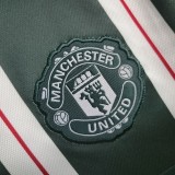 23-24 Manchester United Away Fans Long Sleeve Jersey/23-24 曼联客场长袖