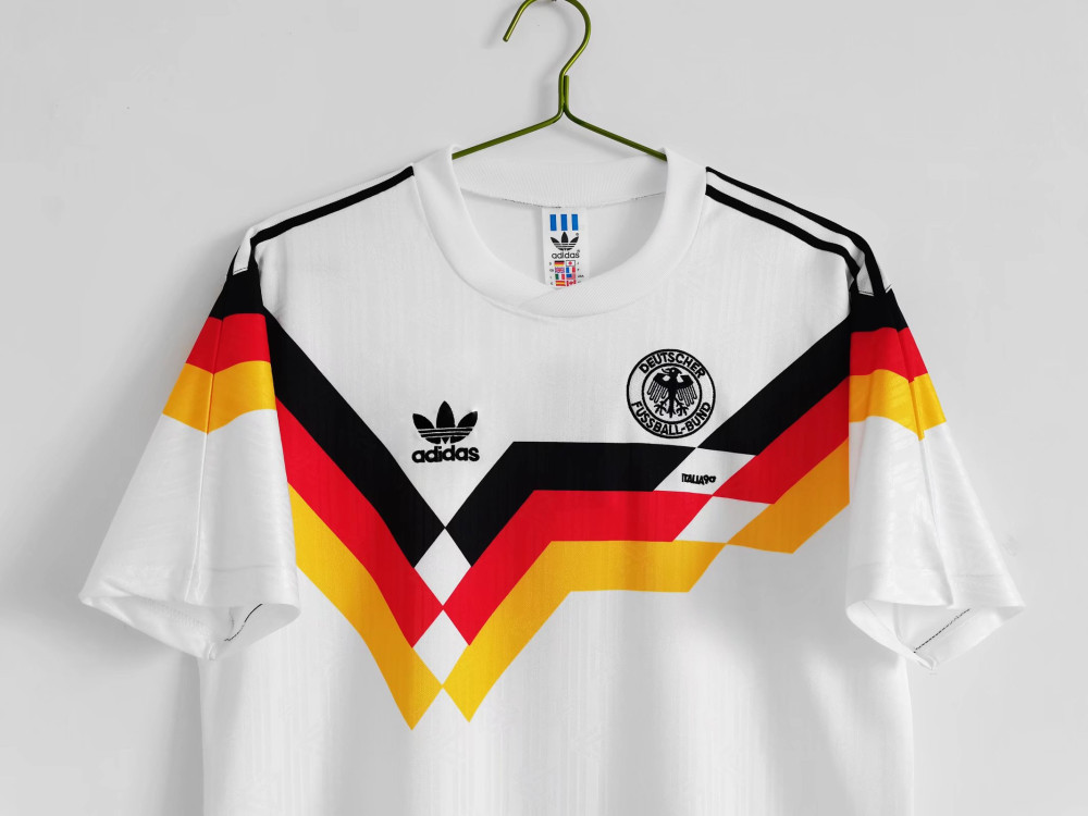 West Germany Adidas 1990 World Cup Jersey Shirt Deutschland Trikot L