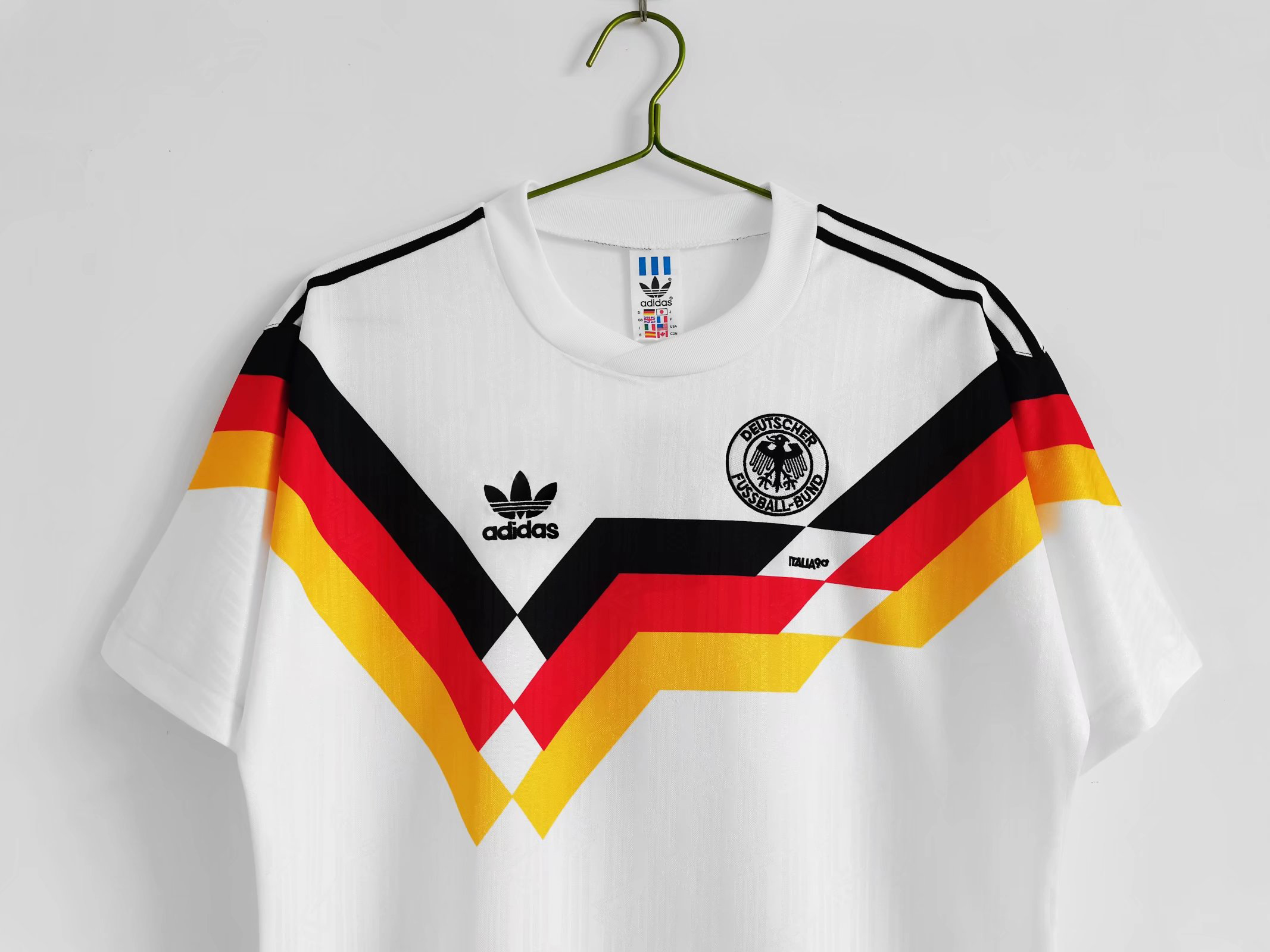 1990 Germany Home Retro Jersey