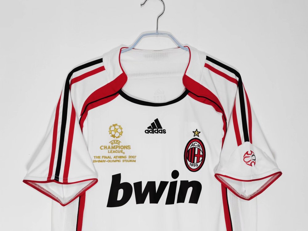 2007/2008 AC Milan Away Retro Jersey