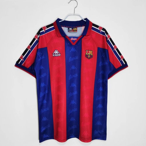 1995-97 Barcelona Home Retro Jersey/95-97 巴萨主场
