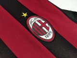 2009-10 AC Milan Home Long Sleeve Retro Jersey/09-10 AC米兰主场长袖