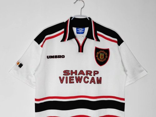 1998-99 Manchester United Away Retro Jersey/98-99 曼联客场