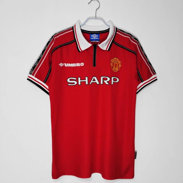 98-99 Manchester United Home Retro Jersey/98-99 曼联主场