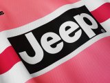 2015-16 Juventus Away Long Sleeve Retro Jersey/15-16 尤文图斯客场长袖