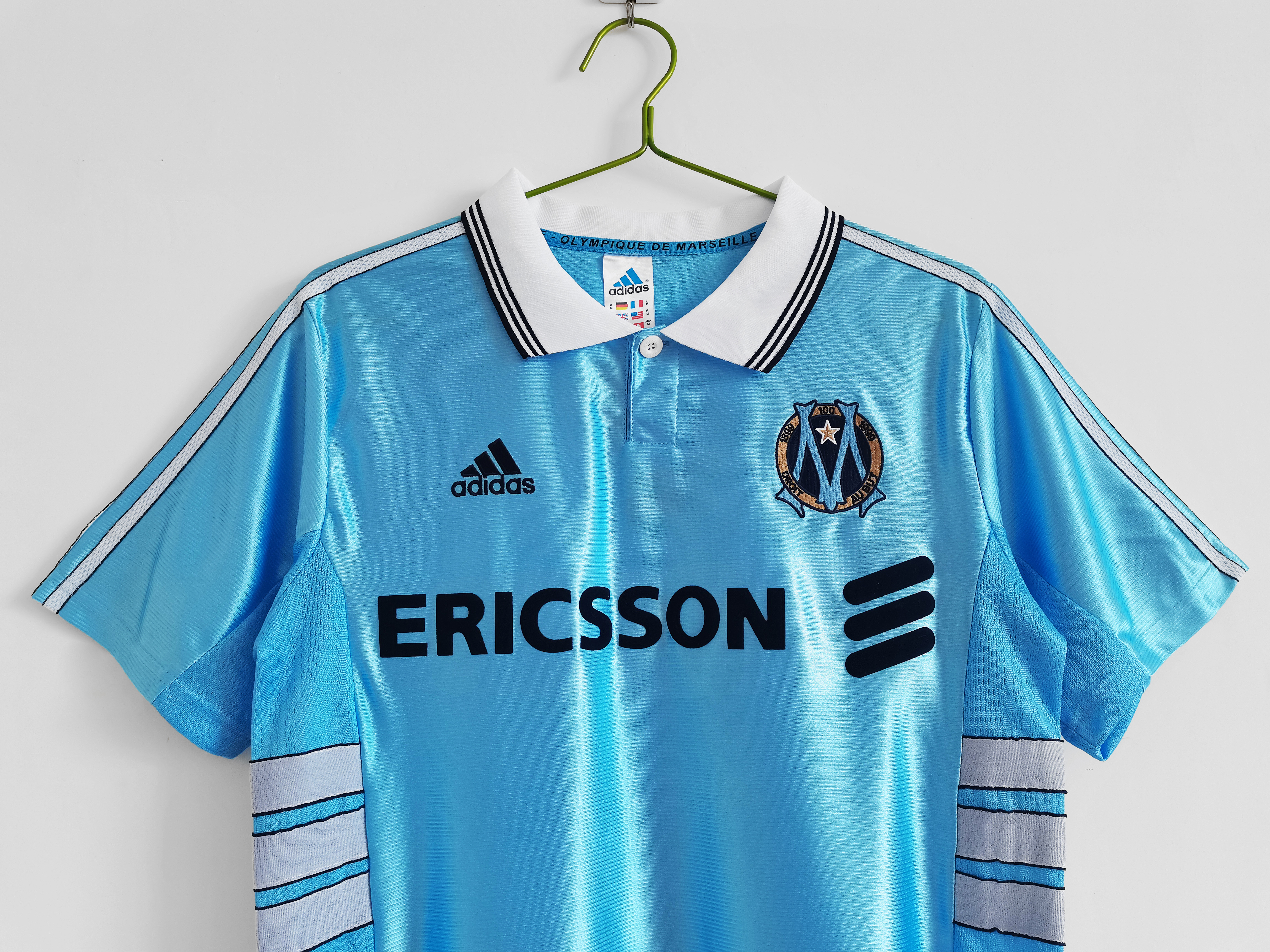マルセイユ 98/99 ヴィンテージ ユニフォーム 1998-99 Olympique Marseille Away Retro Jersey