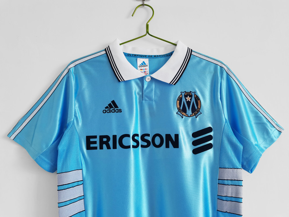 1998-99 Olympique Marseille Away Retro Jersey