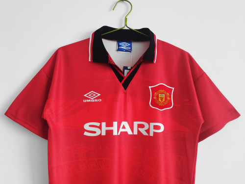 94-96 Manchester United Home Retro Jersey/94-96曼联主场