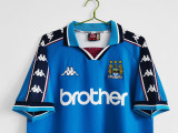 1997-98 Manchester City Home Retro Jersey/97-98 曼城主场