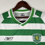 2003-04 Sporting CP Home Retro Jersey/03-04里斯本竞技主场