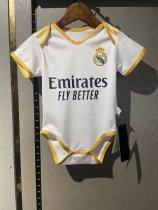 23-24 Real Madrid Home Baby Suit/23-24 皇马主场婴儿装