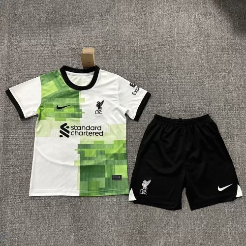 23-24 Liverpool Away kids kit/23-24 利物浦客场童装