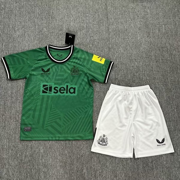 23-24 Newcastle United Away Kids Kit/23-24 纽卡斯尔联客场童装