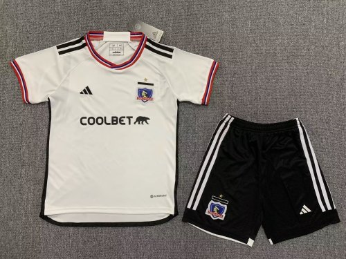 23-24 Colo Colo Home Kids Kit/23-24 科洛科洛主场童装