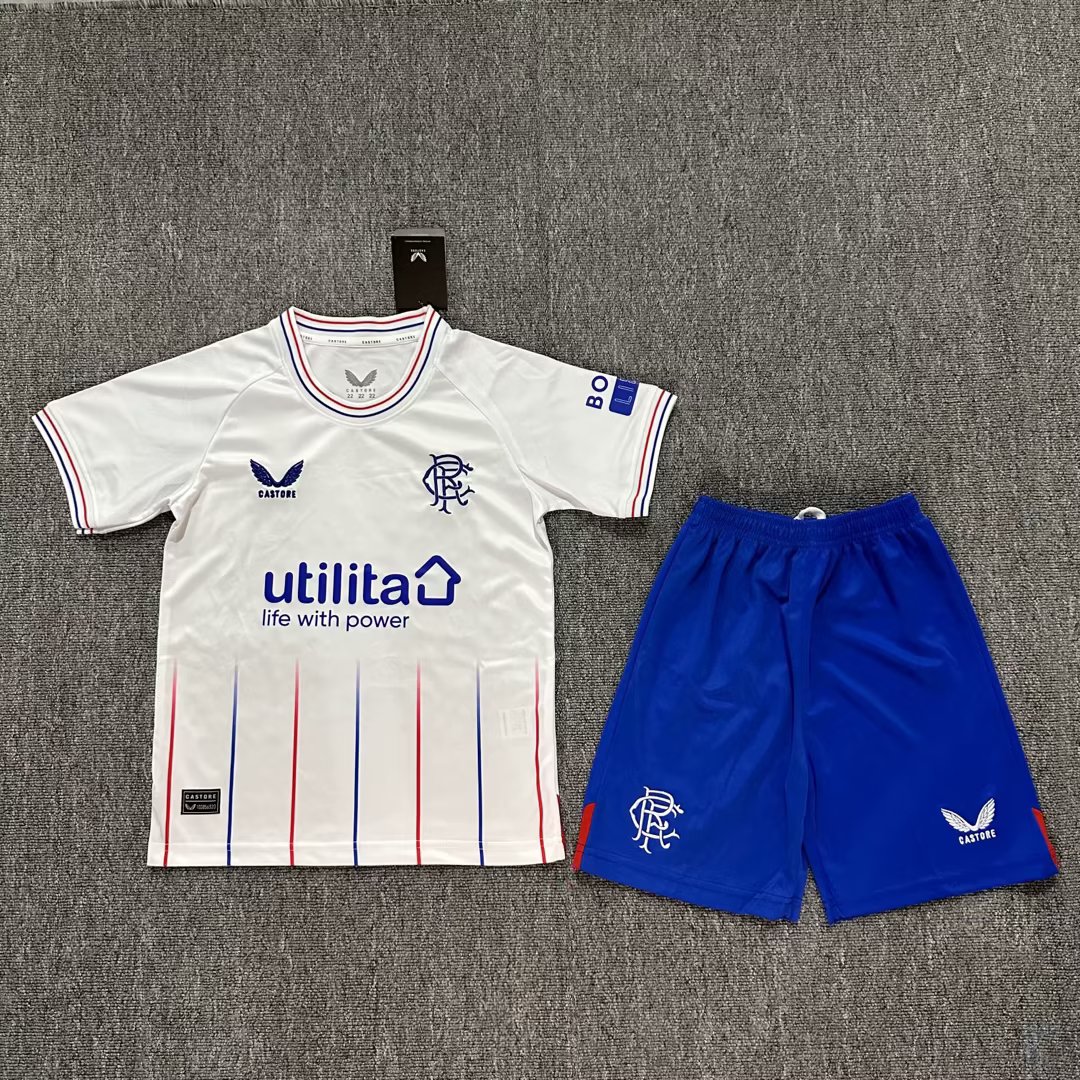 Rangers Away 23/24 Infant Kit  Kids Football Kits – Greaves Sports