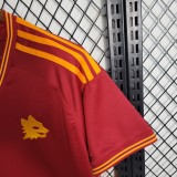 23-24 AS Roma Home Fans Jersey/23-24 罗马主场球迷版