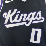 2024 Kings Away NBA Jersey/24赛季国王队客场黑色