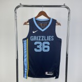 2023 Grizzlies Away NBA Jersey