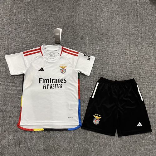23-24 Benfica Third Kids Kit/23-24 本菲卡二客童装