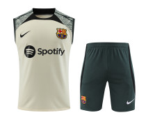 23-24 Barcelona Training Vest Suit/23-24 巴萨无袖背心训练服