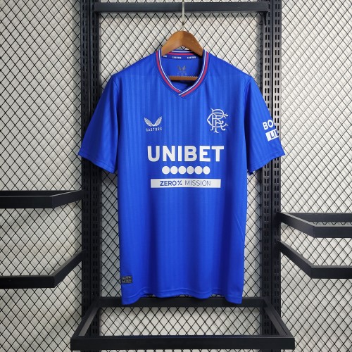 23-24 Rangers Home Fans Jersey/23-24 流浪者主场球迷版