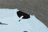 23-24 Inter Milan Player Training Suit/23-24 半拉训练服国米浅灰色【球员版】