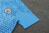 23-24 Manchester City Short Sleeve Training Suit/ 23-24短袖训练服曼城浅兰色