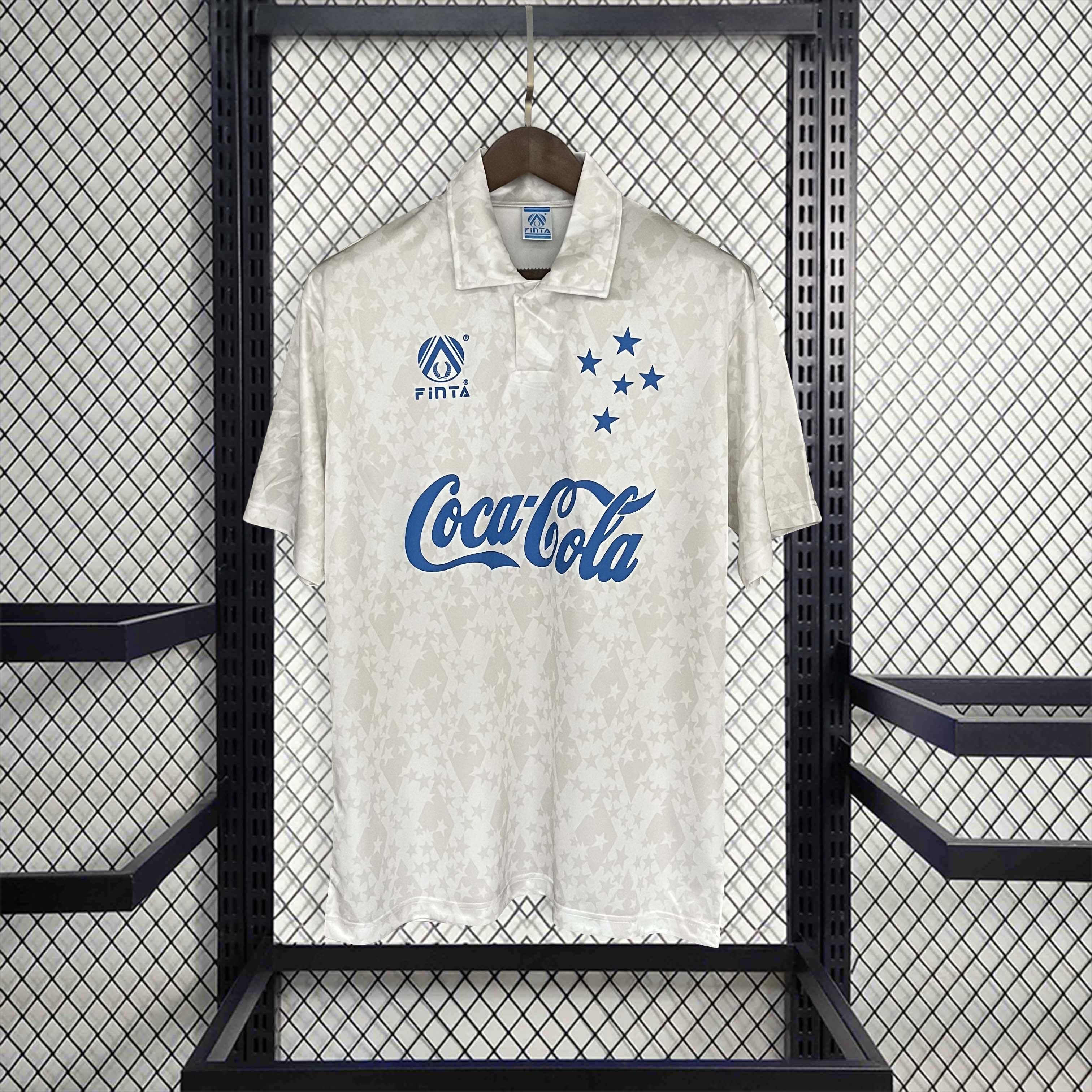 1993-94 Cruzeiro Away Retro Jersey 1993-94 Cruzeiro Away Retro Jersey