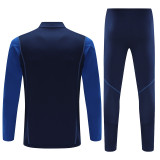 23-24 Manchester United Training Suit/23-24 半拉训练服曼联宝蓝色