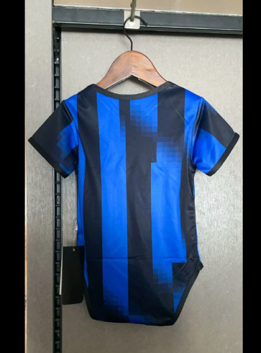 23-24 Inter Milan Home Baby Onesies/23-24 国米主场婴儿装