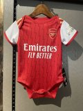 23-24 Arsenal Home Baby Onesies/23-24 阿森纳主场婴儿装