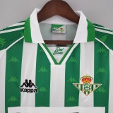 96-97 Real Betis Home Retro Jersey/96-97 贝蒂斯主场