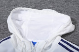 2023 Real Madrid Player Hooded Windbreaker S-XXL/2023皇马白色球员版防风衣