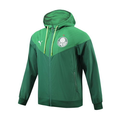 2023 Palmeiras Player Hooded Windbreaker S-XXL/2023帕尔梅拉斯球员版防风衣