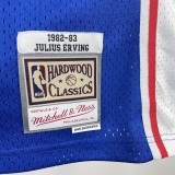 1982-83 76ers Classic Swingman NBA Jersey 6# ERVING /82-83赛季SW76人队蓝色6号朱丽叶欧文