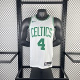 2023 Celtics Home 4# HOLIDAY NBA Jersey/23赛季凯尔特人主场白色4号霍乐迪