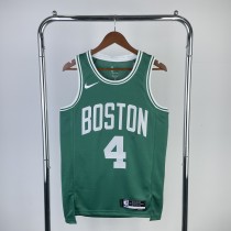 2023 Boston Celtics Away 4# HOLIDAY NBA Jersey/23赛季凯尔特人客场绿色4号霍乐迪