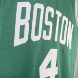 2023 Boston Celtics Away 4# HOLIDAY NBA Jersey/23赛季凯尔特人客场绿色4号霍乐迪