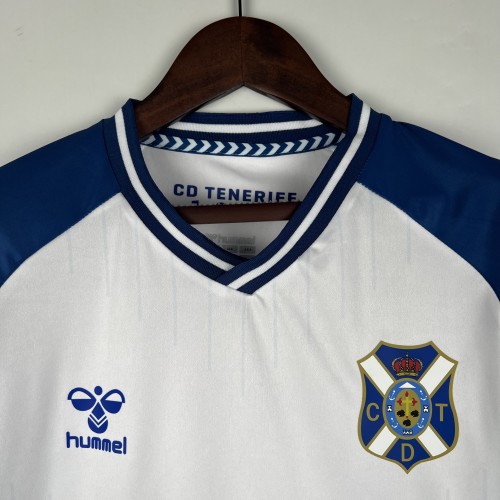 23-24 CD Tenerife Home Fans Jersey/23-24特内里费主场球迷版